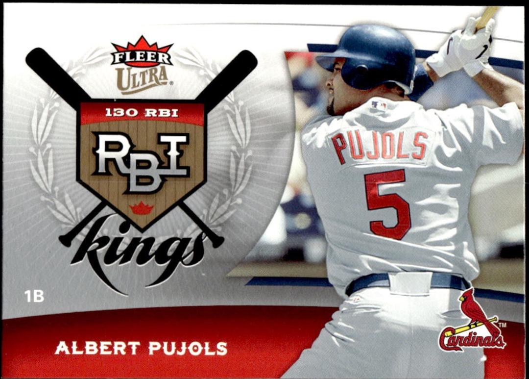 Albert Pujols #RBI11 Baseball Cards 2006 Ultra R.B.I. Kings