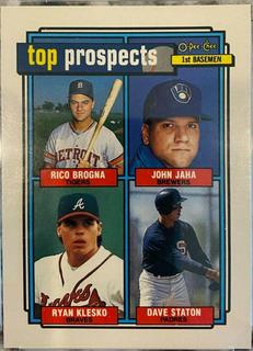 Topps Prospects 1st Baseman