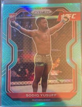 Sodiq Yusuff #71 Ufc Cards 2021 Panini Prizm UFC