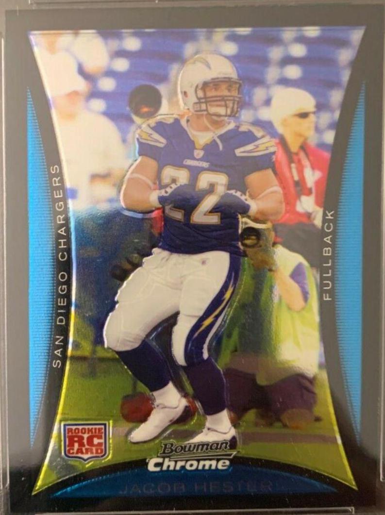 Jacob Hester #BC105 2008 Bowman Chrome Football