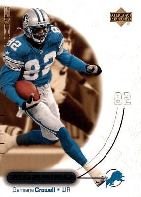 Germane Crowell #20 Football Cards 2000 Upper Deck Ovation