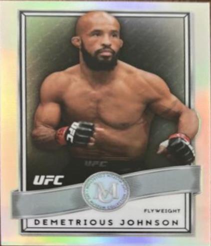 Demetrious Johnson #UM-DJ Ufc Cards 2017 Topps UFC Chrome Museum