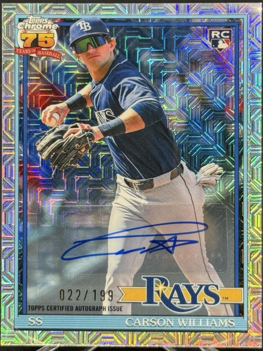 2026 Carson Williams [Autograph] #91C2-38