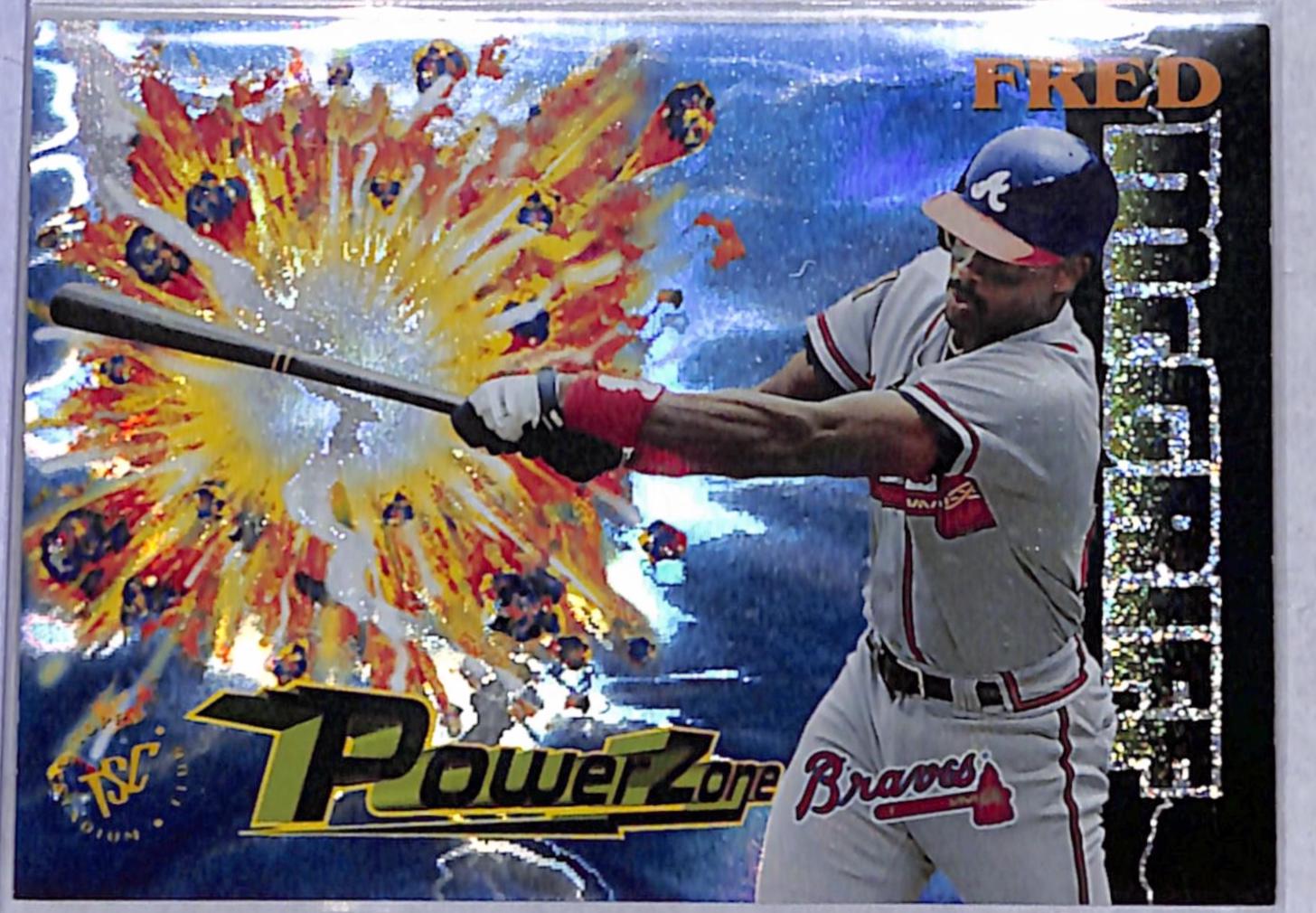 Fred McGriff Baseball Cards 1995 Stadium Club Power Zone