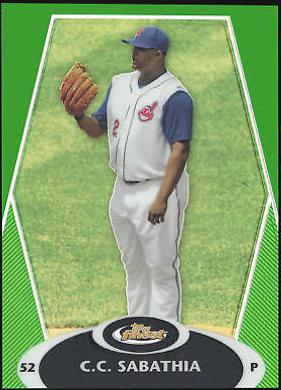 C.C. Sabathia #58 2008 Finest Baseball