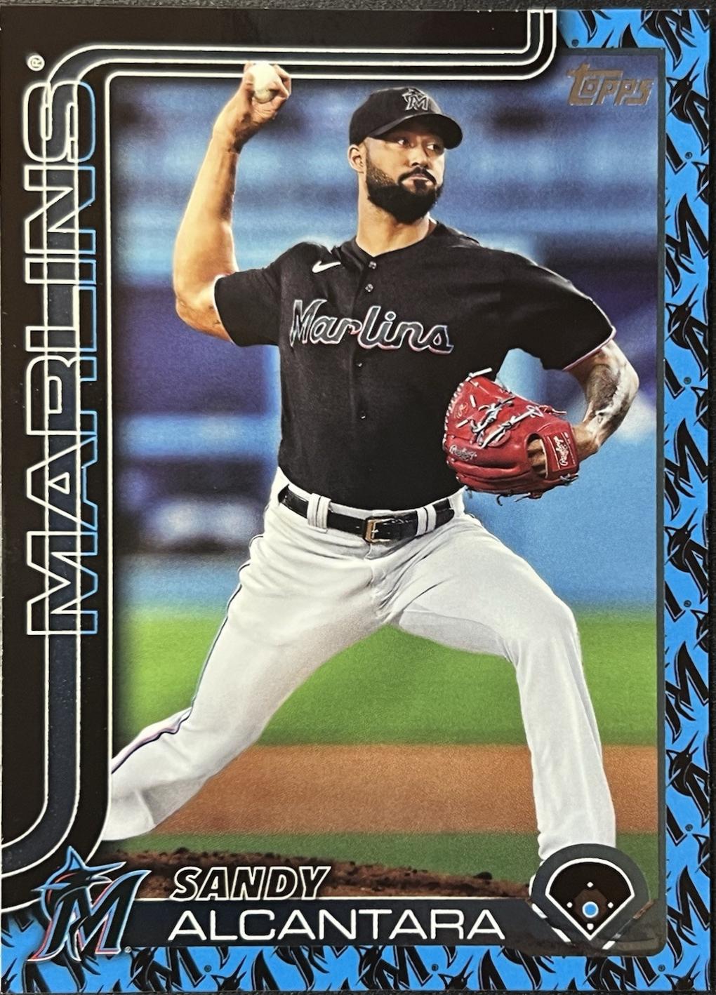 Sandy Alcantara [Team Color] (2025 Topps)