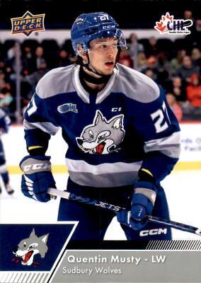 Quentin Musty #46 2022 Upper Deck Chl Hockey
