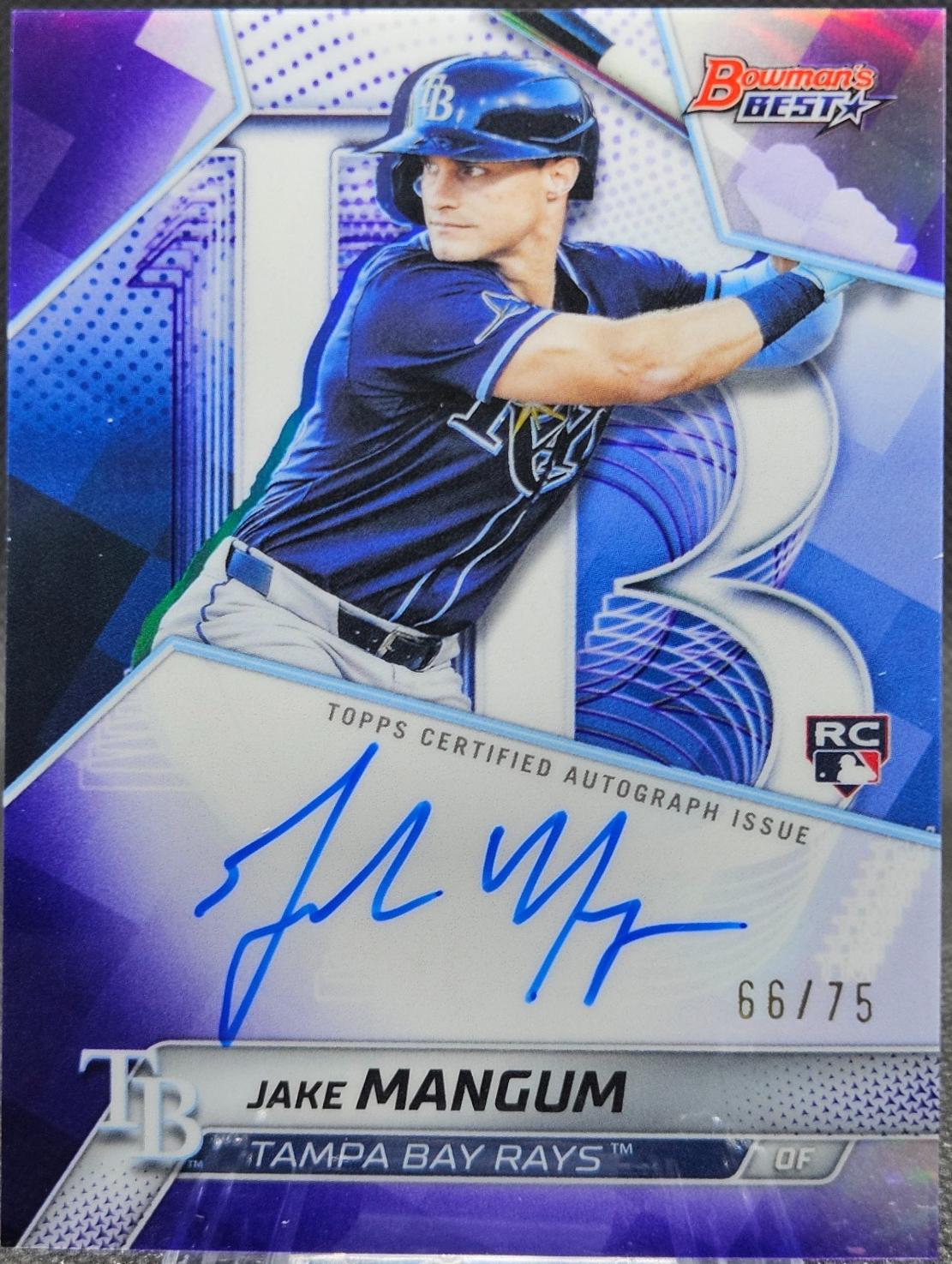 Jake Mangum [Purple Refractor] #B25-JMA