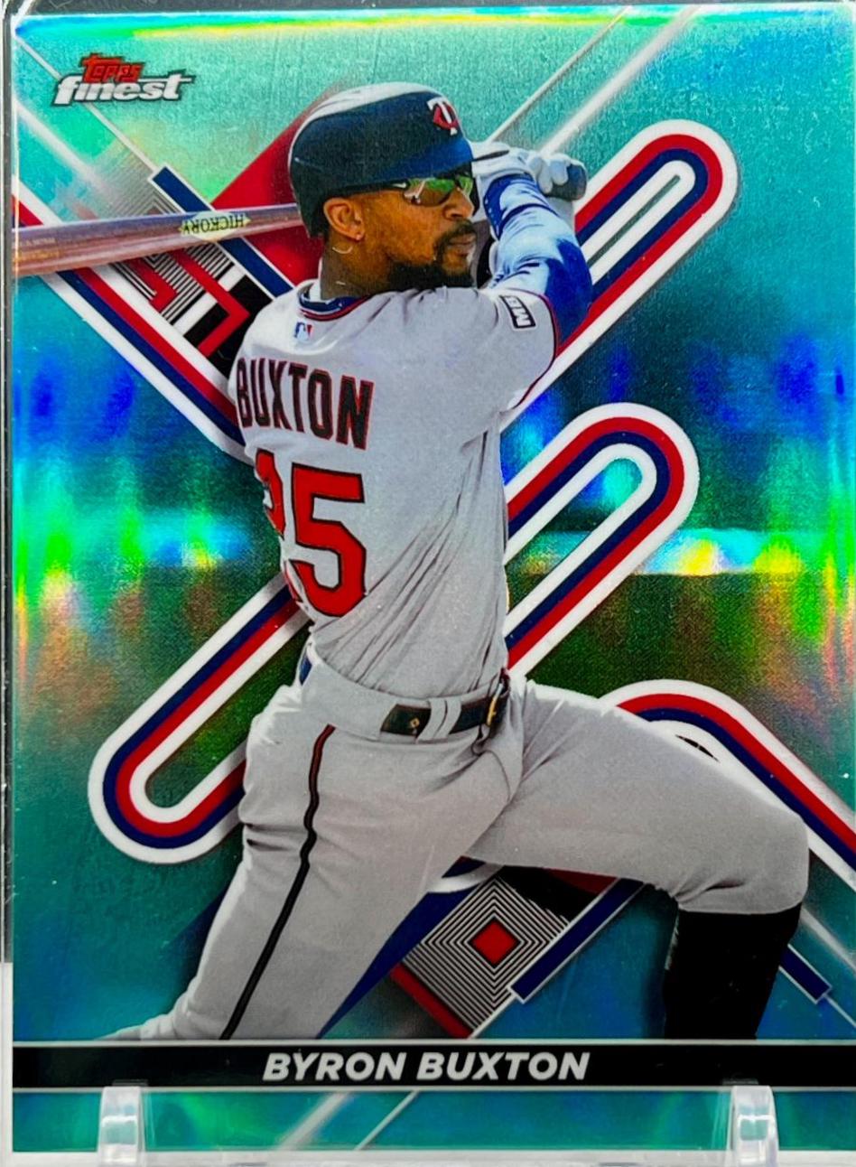 Byron Buxton [Aqua Refractor] #68