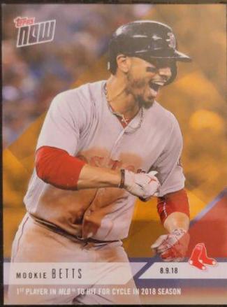 Mookie Betts #ODB25 2018 Topps Now Road To Opening Day Baseball
