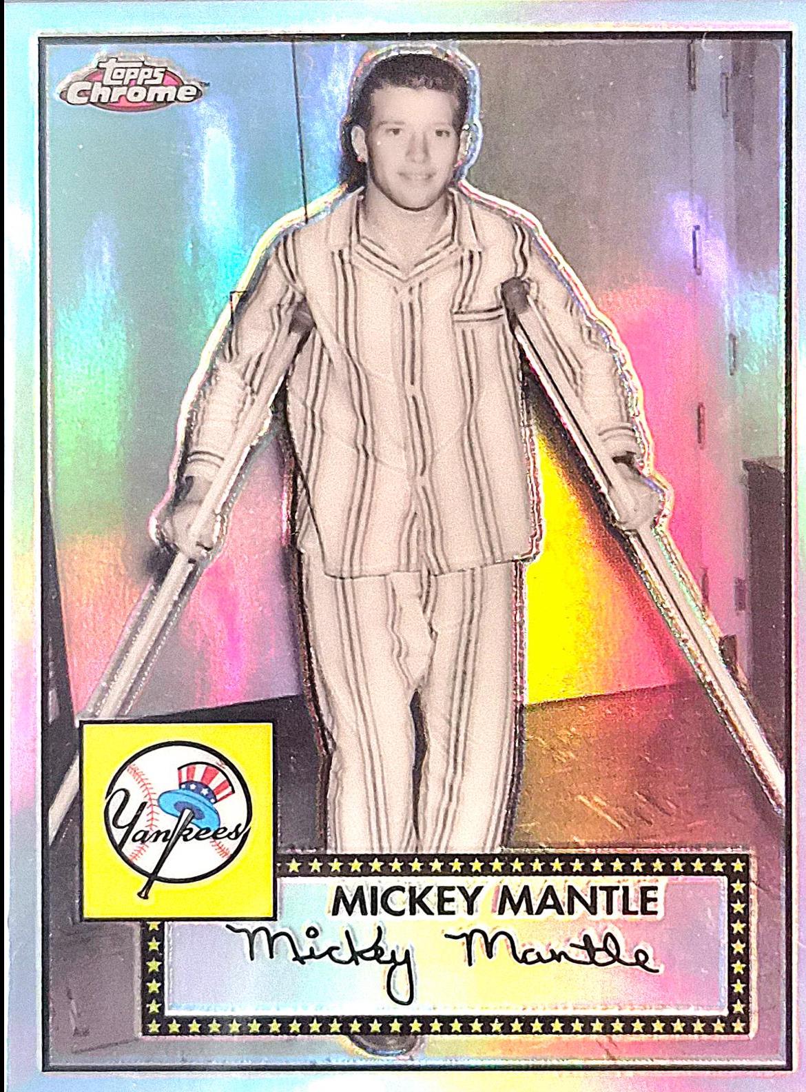 Mickey Mantle #MMS11 2007 Topps Chrome Mantle Story Baseball