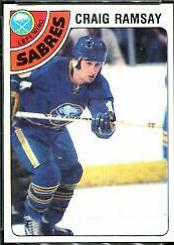 Craig Ramsay #9 Hockey Cards 1978 Topps