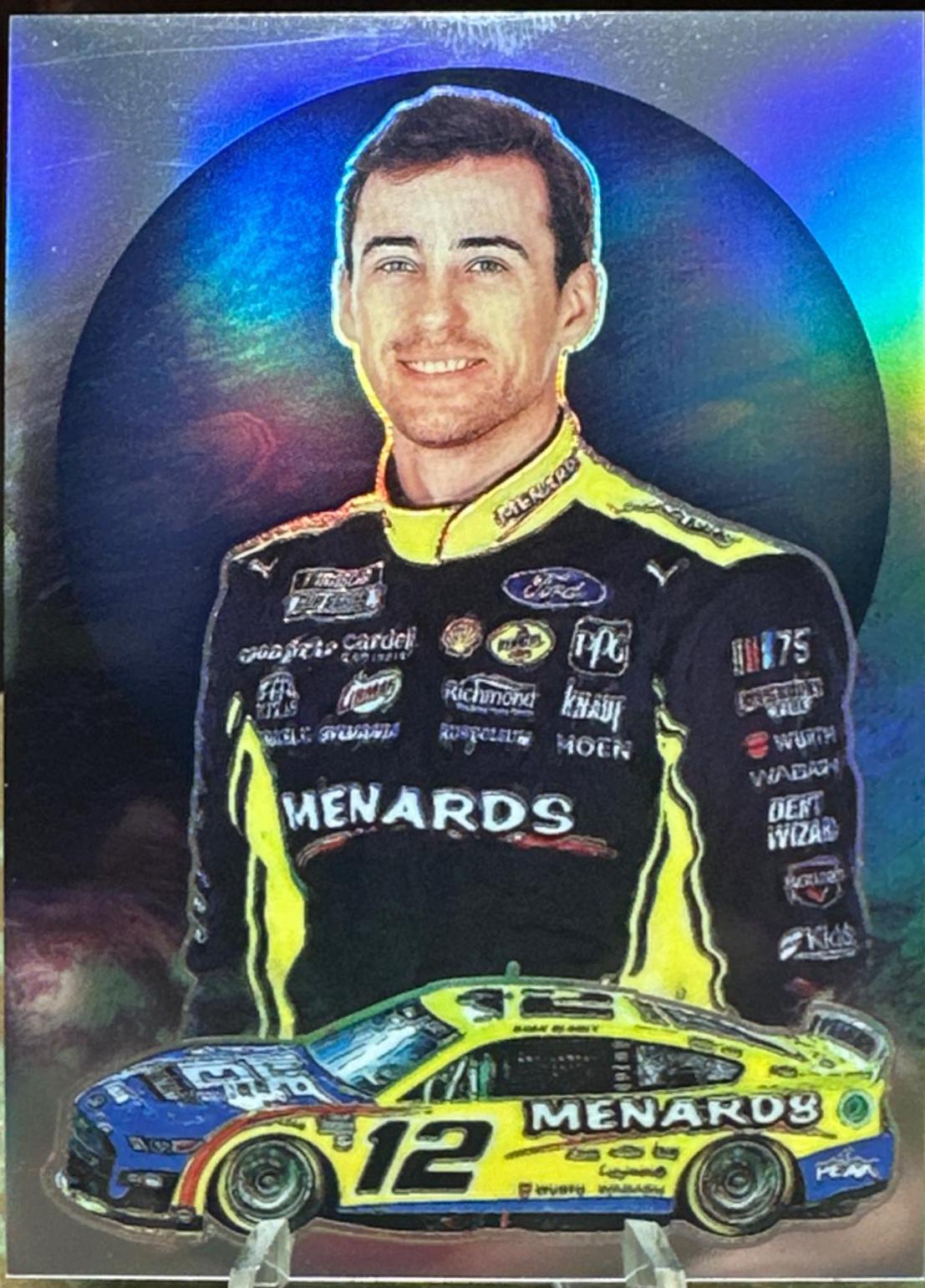 Ryan Blaney #P5 Racing Cards 2023 Panini Prizm NASCAR Profiles