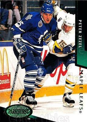 Peter Zezel #206 Hockey Cards 1993 Parkhurst