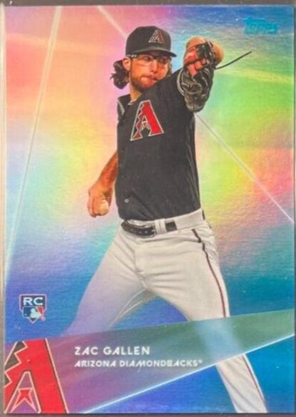 Zac Gallen #71 Baseball Cards 2020 Topps X Steve Aoki