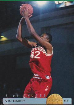 Vin Baker #LP5 Basketball Cards 1993 Classic Limited Print