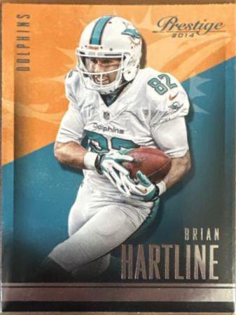 Brian Hartline #9 Football Cards 2014 Panini Prestige
