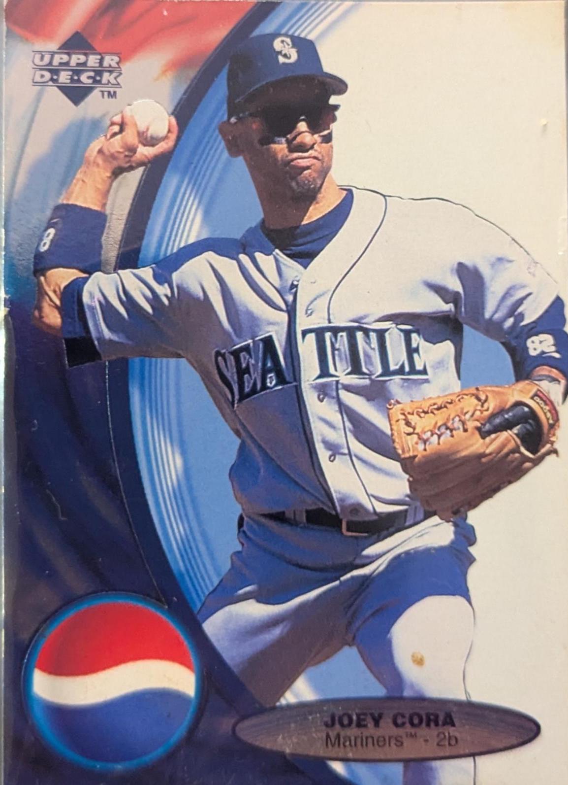 Joey Cora #PM-5 Baseball Cards 1998 Upper Deck Pepsi Mariners