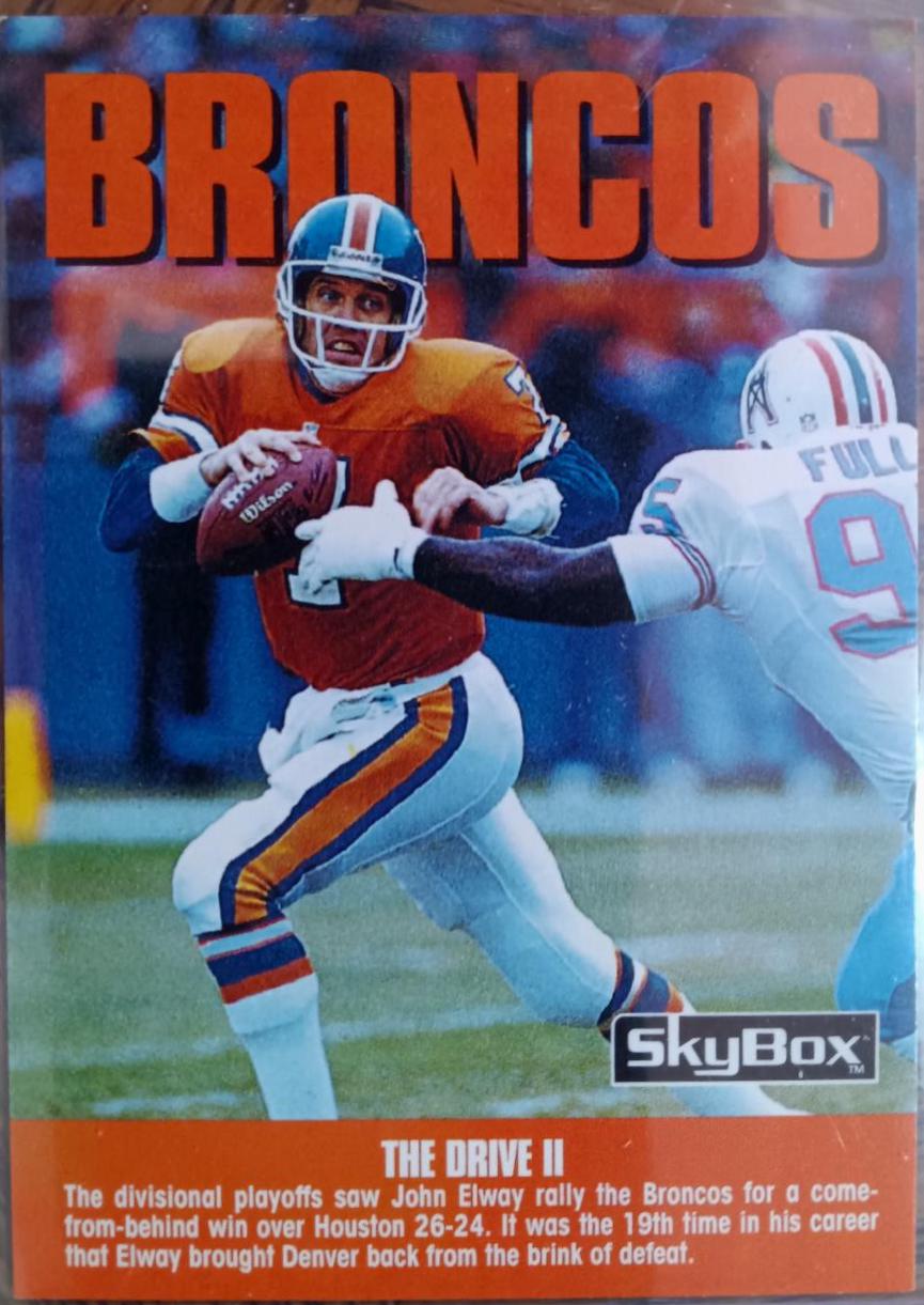 John Elway #283 1992 Skybox Impact Football