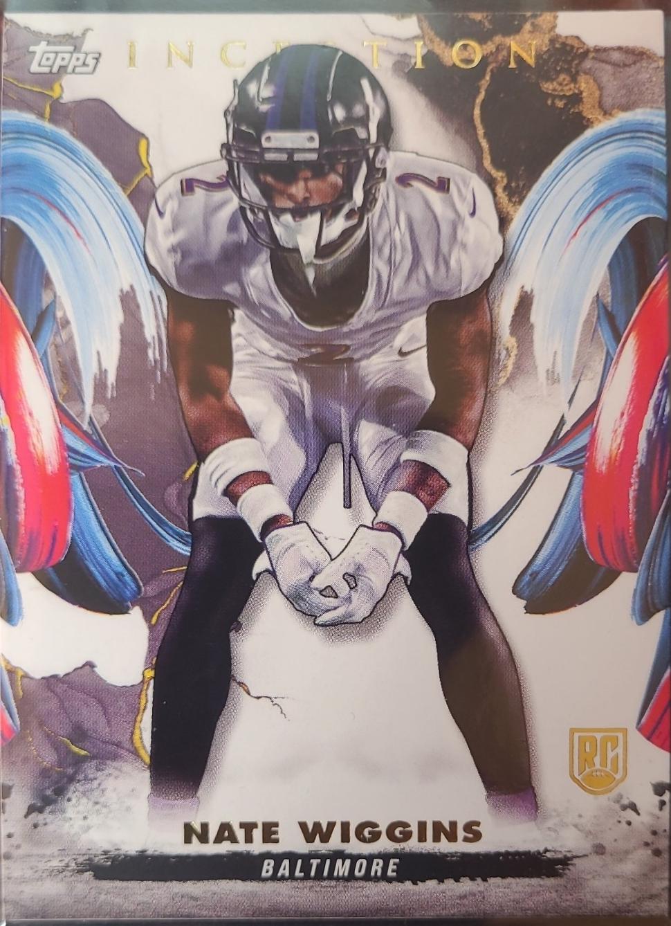 Nate Wiggins #152 2024 Topps Inception Football