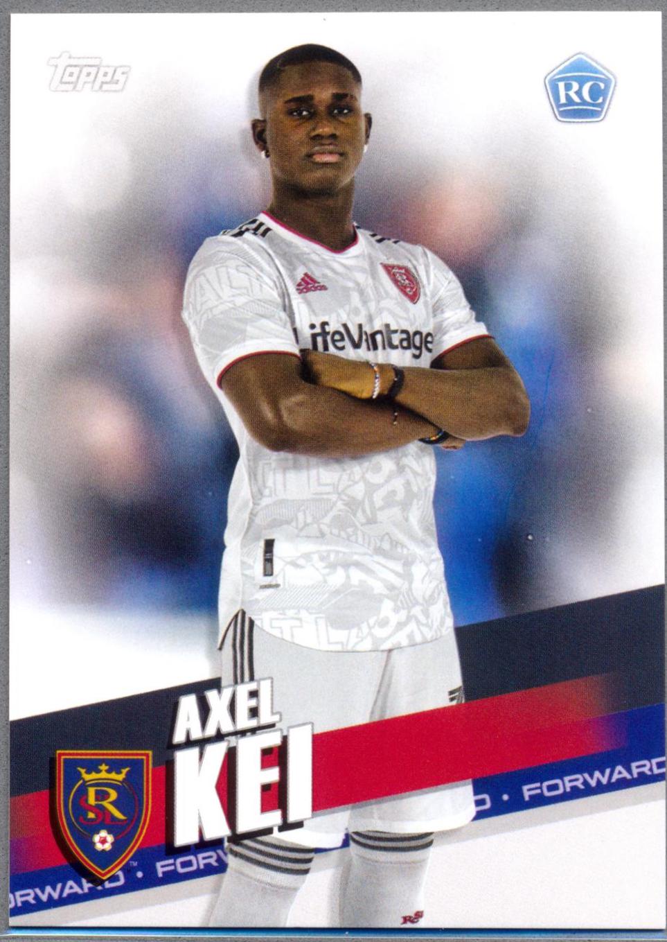 Axel Kei #72 Soccer Cards 2022 Topps MLS