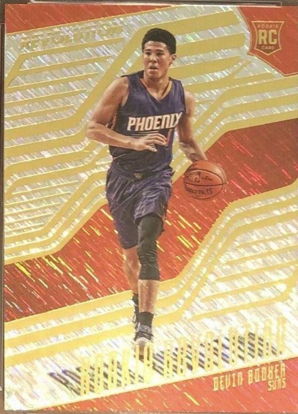 Devin Booker #8 Basketball Cards 2015 Panini Revolution Rookie