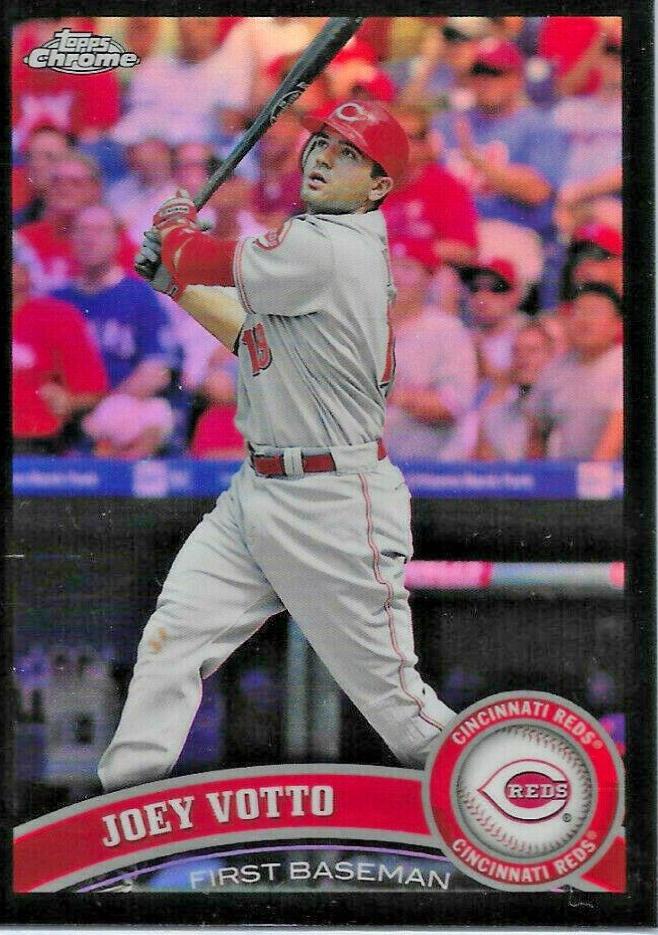 Joey Votto [Black Refractor] #19