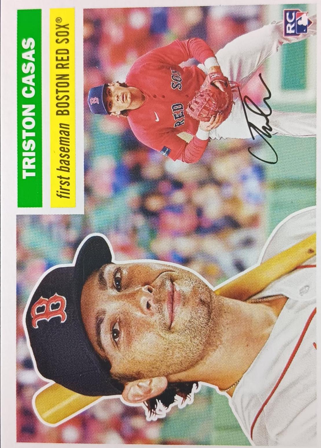 Triston Casas #58 Baseball Cards 2023 Topps Archives