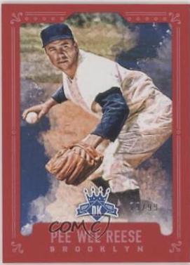 Pee Wee Reese [Fielding Framed Red] #30
