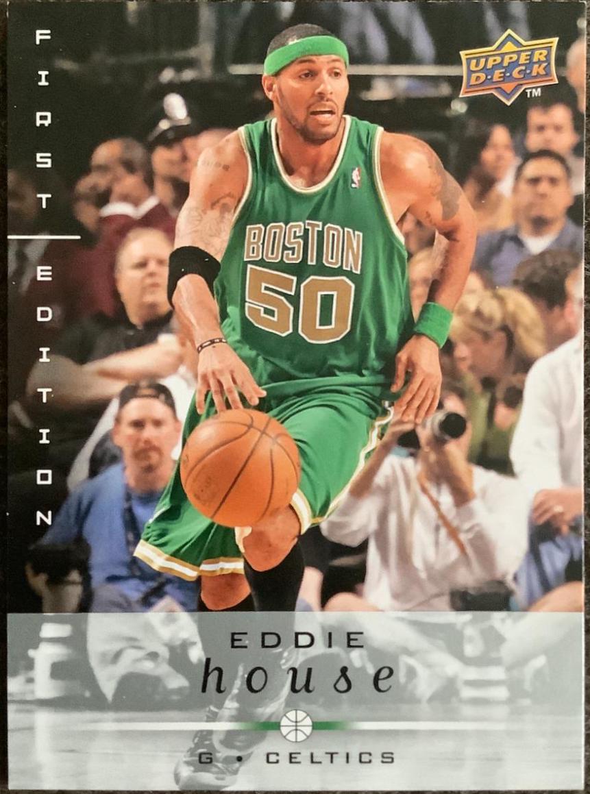 Eddie House #7 Basketball Cards 2008 Upper Deck First Edition