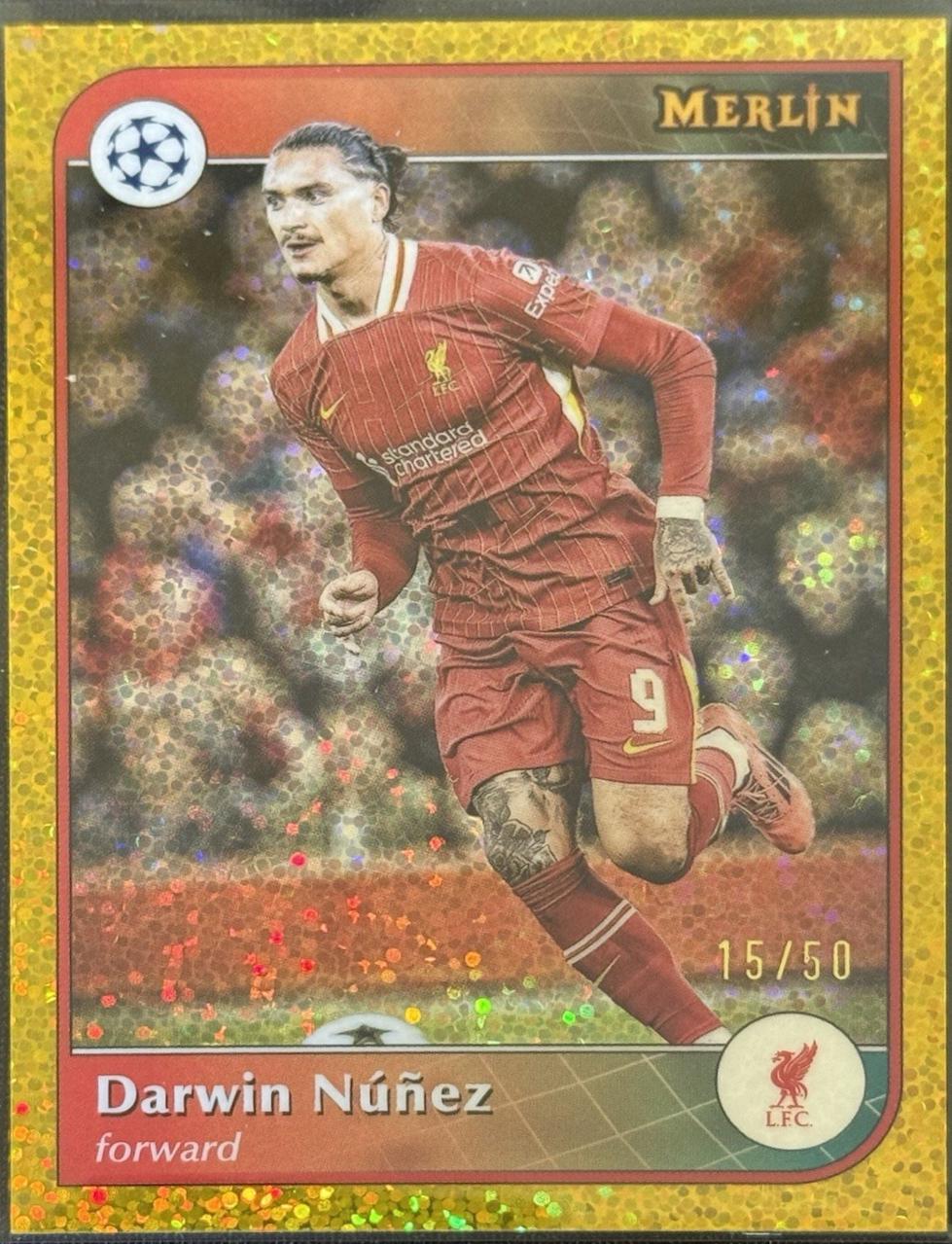 Darwin Nunez [Gold Speckle Refractor] #118