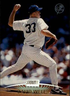 David Wells #38 Baseball Cards 1999 Stadium Club