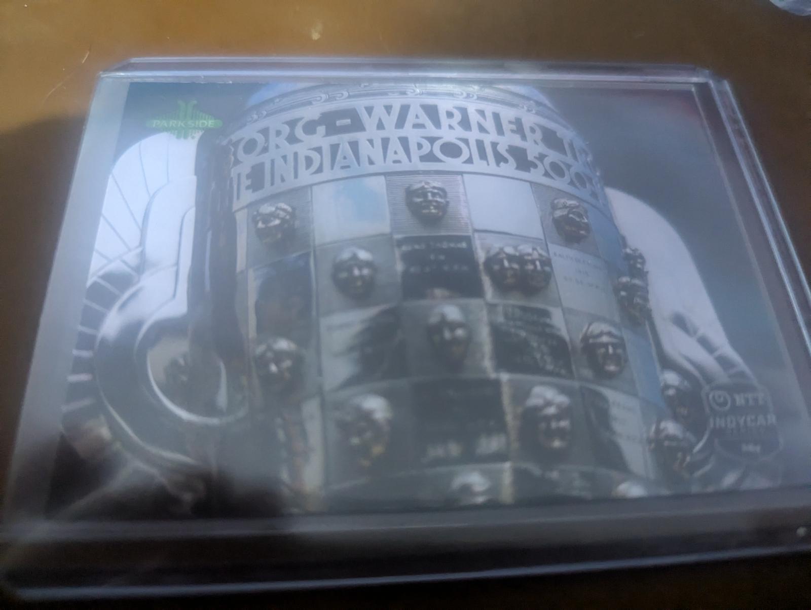 Borg-Warner Trophy #II-10 Racing Cards 2024 Parkside NTT IndyCar Iconic Image