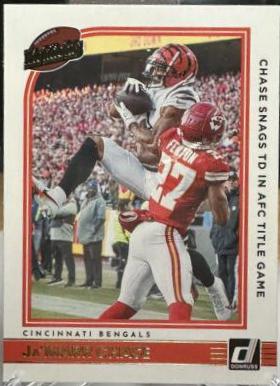 Ja'Marr Chase #H-JC Football Cards 2022 Panini Donruss Highlights