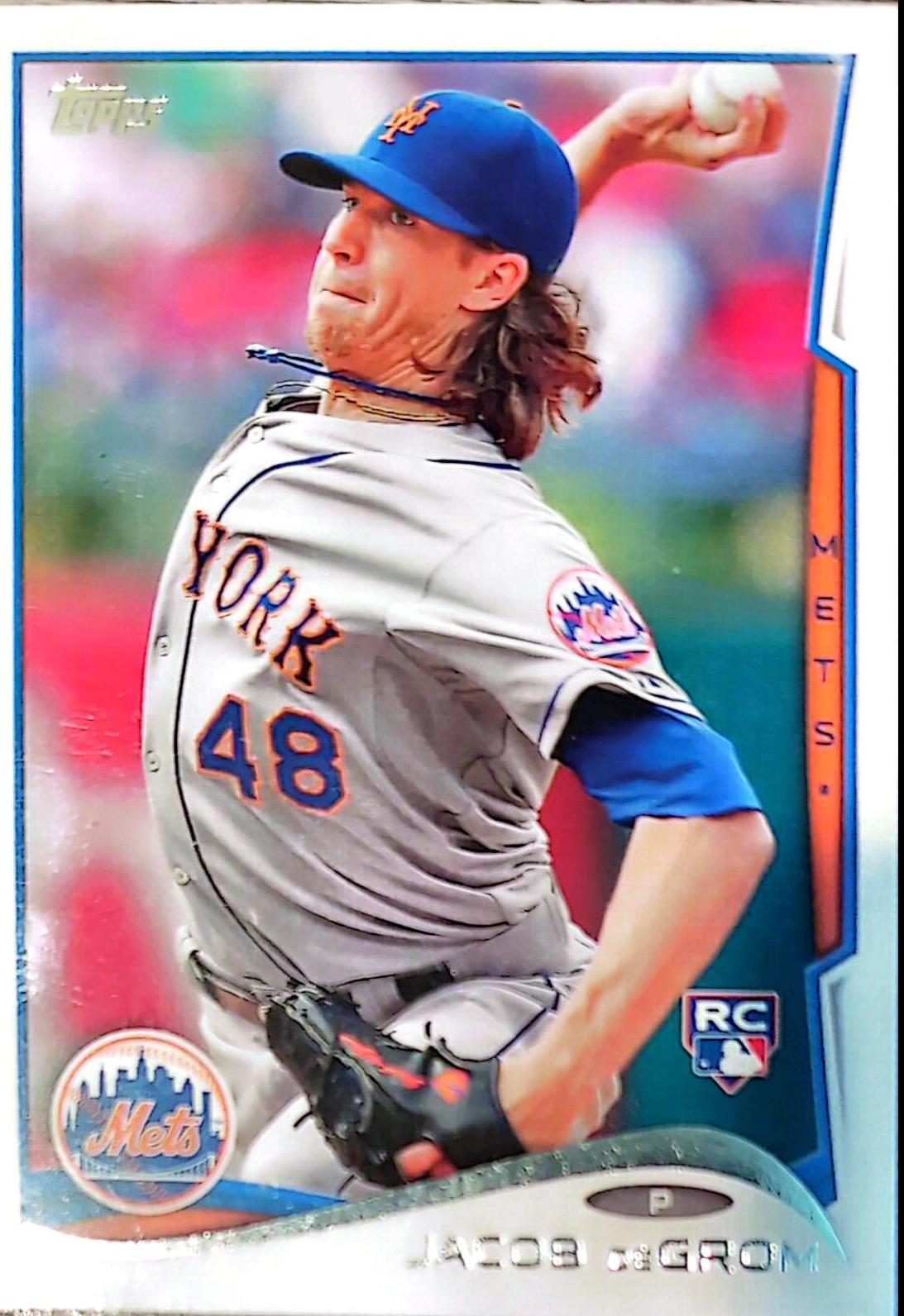 Jacob DeGrom #US-50 Baseball Cards 2014 Topps Update