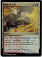 Molten Note [Foil] #204