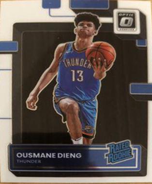 Ousmane Dieng #220 Basketball Cards 2022 Panini Donruss Optic