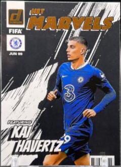 Kai Havertz #4 Soccer Cards 2022 Panini Donruss Net Marvels