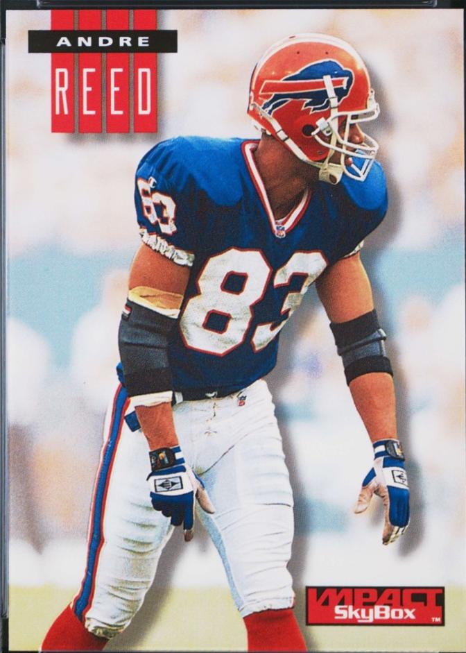 Andre Reed #27 1994 Skybox Impact Football