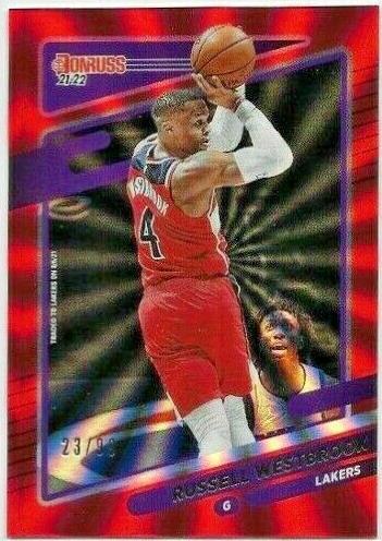 Russell Westbrook #72 2021 Panini Donruss Basketball