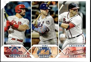 Austin Riley, Kyle Schwarber, Pete Alonso