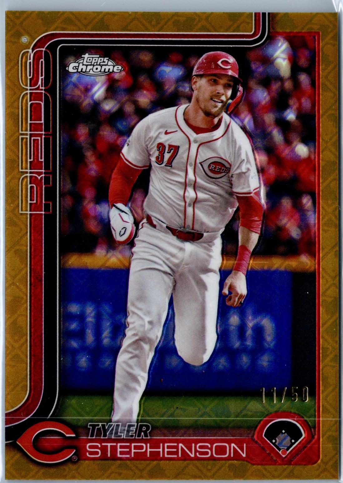 Tyler Stephenson [Gold Refractor] #112