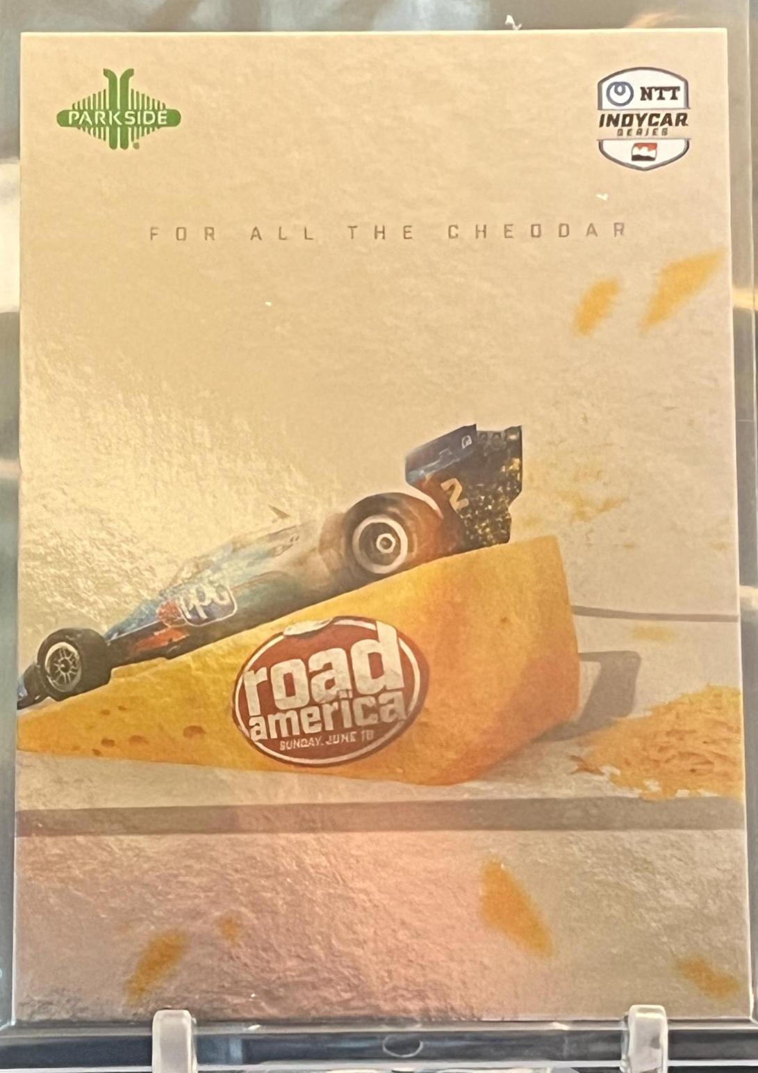 Road America #RE-8 Racing Cards 2024 Parkside NTT IndyCar Race Event