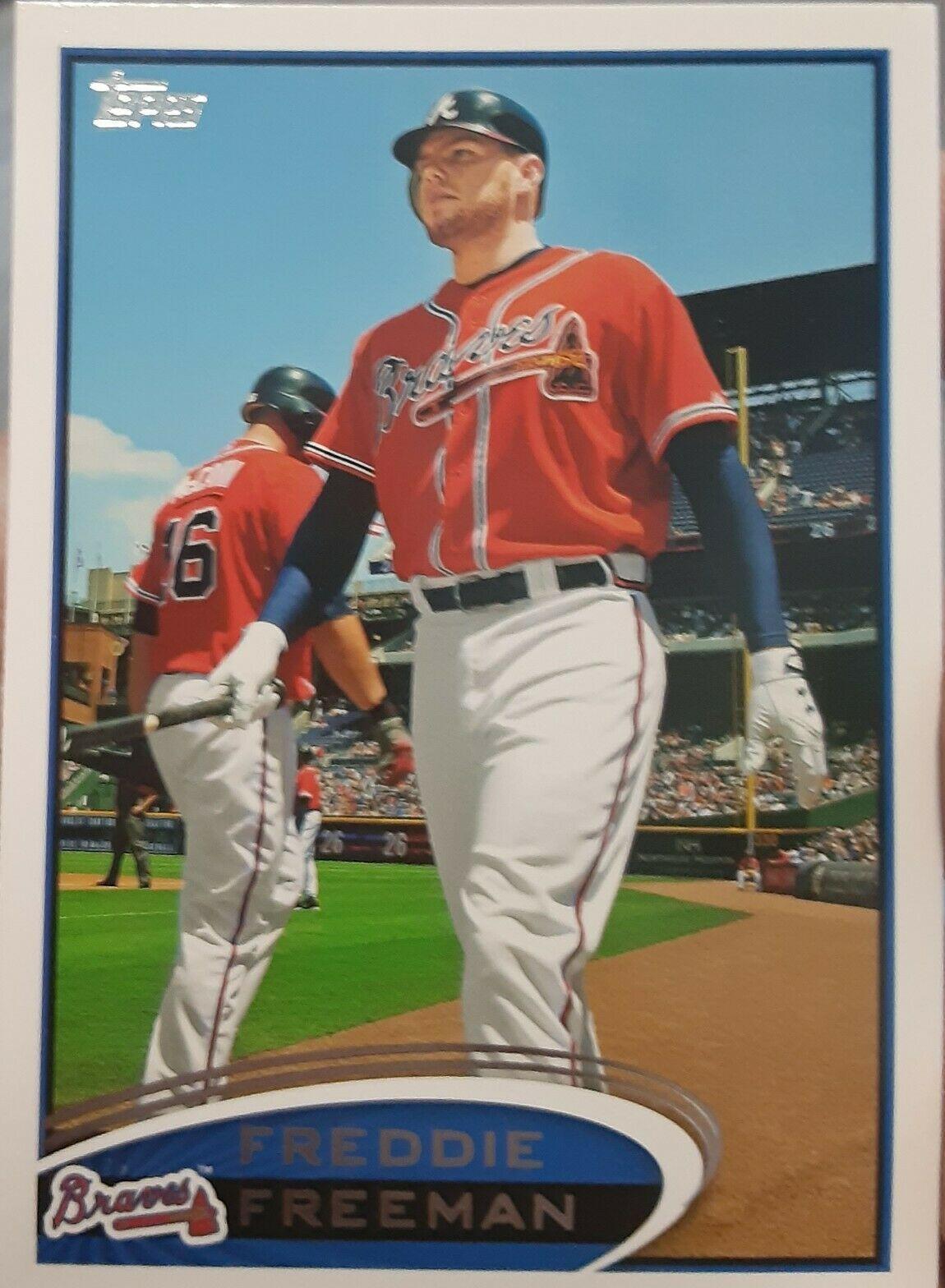 Freddie Freeman #215 Baseball Cards 2012 Topps