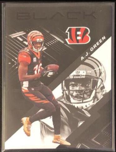 A.J. Green #19 Football Cards 2020 Panini Black