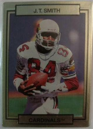 J.T. Smith #219 1990 Action Packed Football