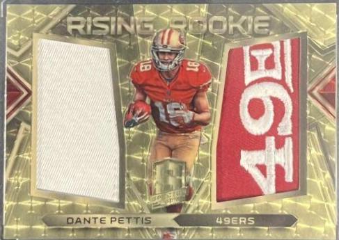 Dante Pettis [Patch Autograph Gold] #232