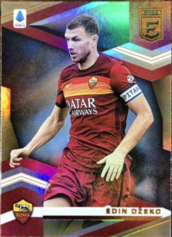 Edin Dzeko #4 Soccer Cards 2020 Panini Chronicles Elite Serie A