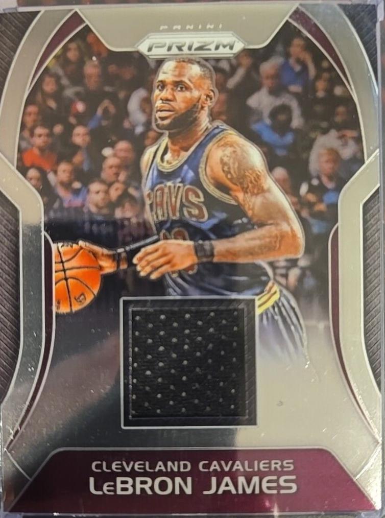 LeBron James #SW-LJ 2017 Panini Prizm Sensational Swatch Basketball