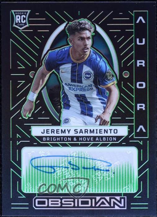 Jeremy Sarmiento [Green Electric Etch] #AA-JSA